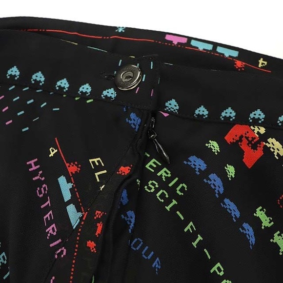 Hysteric Glamour Invader Print Skirt Size Small - Picture 3 of 6